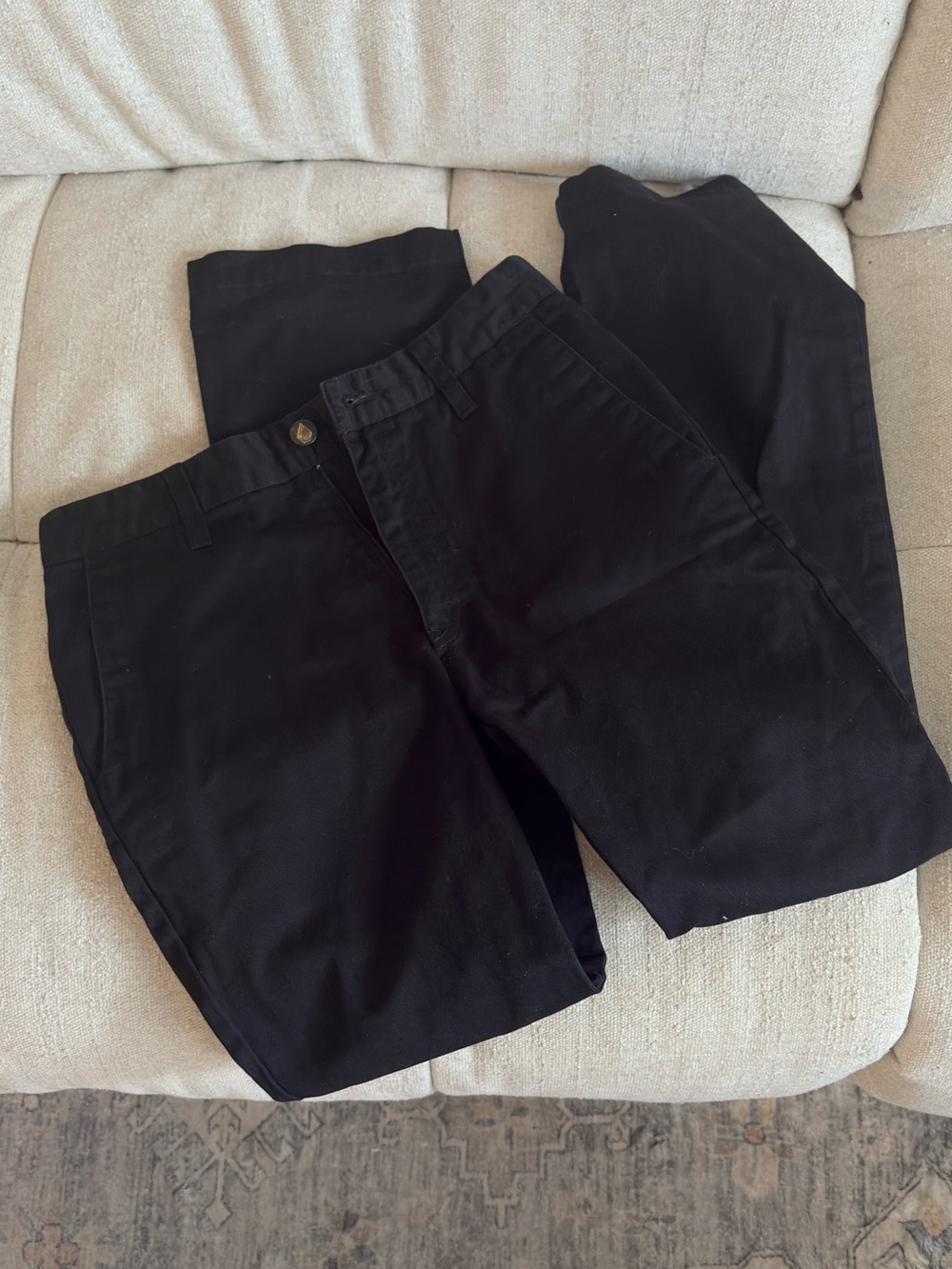 Volcom Black Casual Trousers